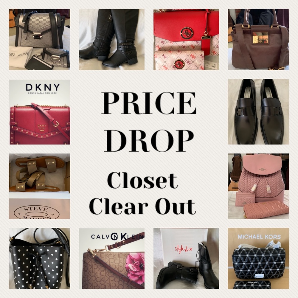 Closet clear out on Selected Items
